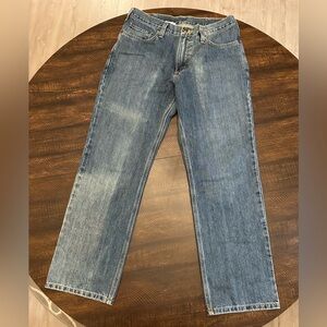 Carhartt Relaxed Fit Blue Denim Jeans Mens 33x30-Crazy Fading
